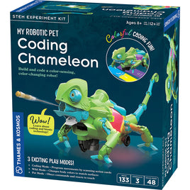 Thames & Kosmos Coding Chameleon Robotic Pet STEM Experiment Kit 620507
