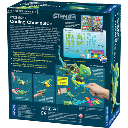 Thames & Kosmos Coding Chameleon Robotic Pet STEM Experiment Kit 620507