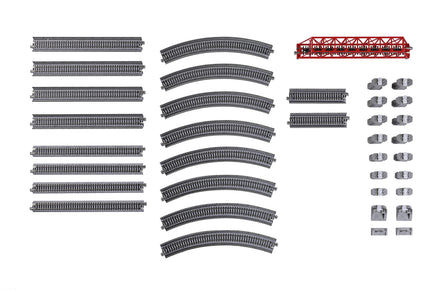 N Kato V2 Single Track Viaduct Set 20861