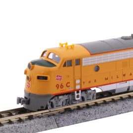 N Kato FP7A Std. DC Milwaukee Road Post 1955 Scheme #96C - 1762303