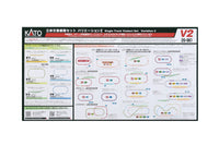 N Kato V2 Single Track Viaduct Set 20861