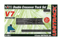 N Kato V7 Electric Double Track Crossing 208661 - MPM Hobbies