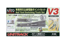 N Kato V3 - Rail Yard Switching Track Set 20862 - MPM Hobbies