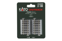 HO Kato 60mm (2-3/8") Straight Track 2105 - MPM Hobbies