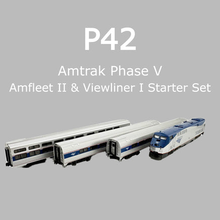 N Kato P42 Amfleet II Viewliner I Intercity Express 4 Unit Set 10662851