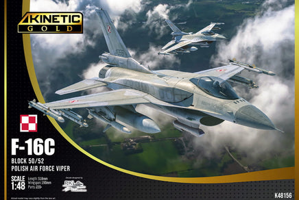 1/48 Kinetic F-16C Fighting Falcon - Block 52 Viper 48156