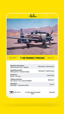 1/72 Heller T-28 Fennec / Trojan - MPM Hobbies