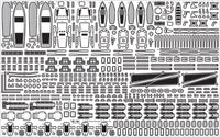 1/350 Pontos Model HMS Duke of York 1943 Detail Up Set 35014F1