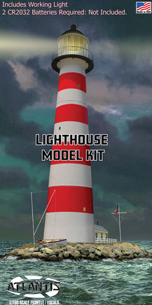 1/160 Atlantis Models Lighthouse with Working Light - 70779