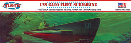 1/240 Atlantis Models USS Gato Fleet Submarine - 743