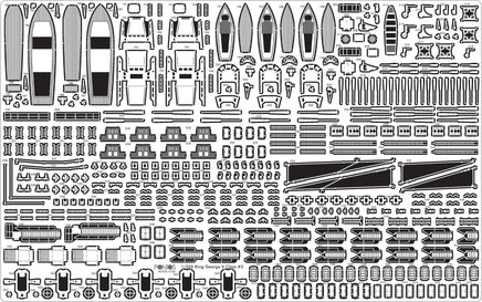 1/350 Pontos Model HMS King George V 1941 Detail Up Set 35013F1