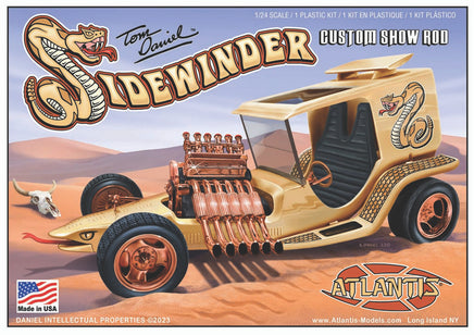 1/24 Atlantis Models Tom Daniel Sidewinder Custom Show Rod - 2210