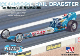 1/24 Atlantis Models Tom Mongoose McEwen Front Engine Dragster 5695 - MPM Hobbies