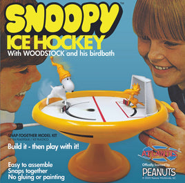 Atlantis Models Snoopy Ice Hockey w/Woodstock and His Bird Bath-5696 - MPM Hobbies