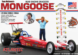 1/24 Atlantis Models Tom Mongoose McEwen Rear Engine Dragster - 7529