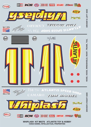 1/32 Atlantis Models Tom Daniel Whiplash Funny Car - 8276