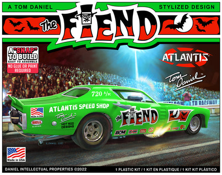 1/32 Atlantis Models Tom Daniel The Fiend Funny Car - 8278