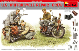 1/35 Mini Art - U.S. Motorcycle Repair Crew - 35284 - MPM Hobbies