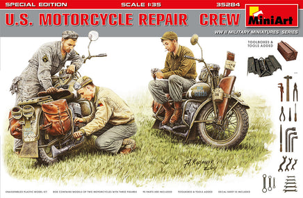 1/35 Mini Art - U.S. Motorcycle Repair Crew - 35284