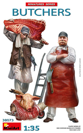 1/35 Mini Art - Butchers w/Meat - 38073
