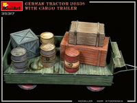 1/35 Mini Art - German Tractor D8506 with Cargo Trailer - 35317