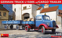 1/35 Mini Art - German Truck L1500S w/Cargo Trailer - 38023