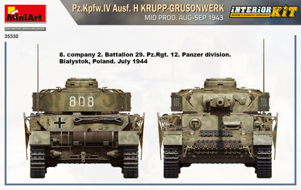 1/35 Mini Art - Pz.Kpfw.IV Ausf. H Krupp-Grusonwerk - 35330