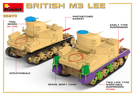 1/35 Mini Art - British M3 Lee - 35270