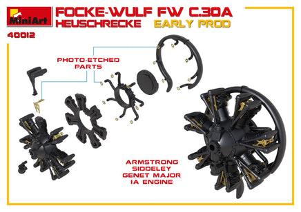 1/35 Mini Art - Focke-Wulf FW C.30A Heuschrecke - 41012