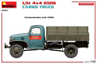 1/35 Mini Art - 1.5T 4×4 G506 Cargo Truck - 38064