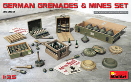 1/35 Mini Art - German Grenades & Mines Set - 35258
