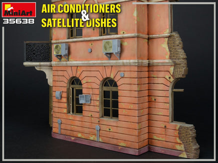 1/35 Mini Art - Air Conditioners & Satellite Dishes - 35638