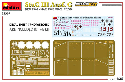 1/35 Mini Art - StuG III Ausf. G Dec. 1944 - 35357 - MPM Hobbies