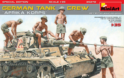 1/35 Mini Art - German Tank Crew ”Afrika Korps” - 35278