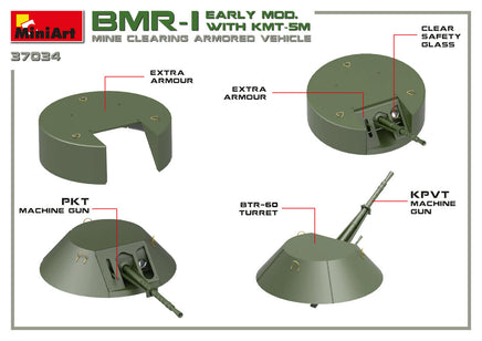 1/35 Mini Art BMR-1 Early Mod with KMT-5M - 37034
