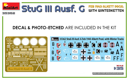 1/35 Mini Art - StuG III Ausf. G Feb 1943 - 35362 - MPM Hobbies