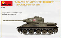 1/35 Mini Art - T-34/85 Composite Turret 112 Plant Summer 1944 - 35306