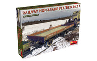 1/35 Mini Art - Railway Non-Brake Flatbed 16.5T - 39004