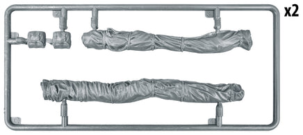 1/35 Mini Art - British Rucksacks, Bags & Folded Canvas WWII - 35599
