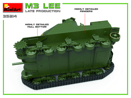 1/35 Mini Art - M3 Lee Late Production Tank - 35214