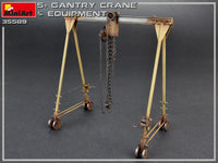 1/35 Mini Art - 5 Ton Gantry Crane & Equipment - 35589