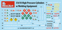 1/35 Mini Art - High Pressure Cylinders w/Welding Equipment - 35618