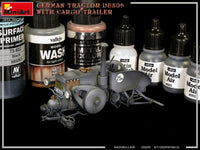 1/35 Mini Art - German Tractor D8506 with Cargo Trailer - 35317