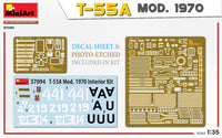 1/35 Mini Art -  T-55A Mod 1970 Interior Kit - 37094