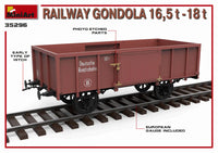 1/35 Mini Art - Railway Gondola 16.5-18T - 35296