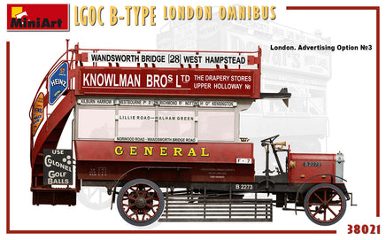 1/35 Mini Art - LGOC B-Type London Omnibus - 38021