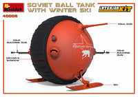 1/35 Mini Art - Soviet Ball Tank w/ Winter Ski - 40008