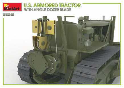1/35 Mini Art - U.S. Armored Tractor with Angle Dozer Blade - 35291