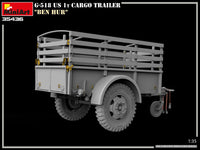 1/35 Mini Art - G-518 US 1T Cargo Trailer “Ben Hur” - 35436