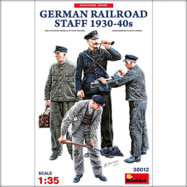 1/35 Mini Art - German Railroad Staff 1930-40s - 38012